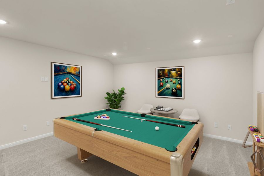 Furnished interior view inside a new home in Ten Mile Creek, Celina (Image 15).