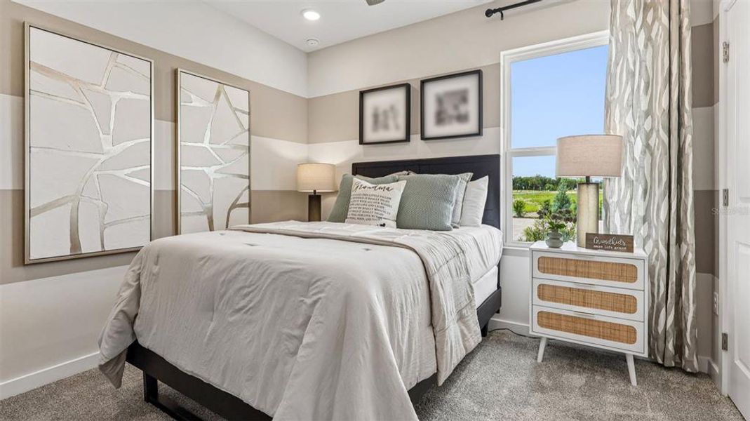 Furnished interior view inside a new home in Liberty Trace, Haines City (Image 12).