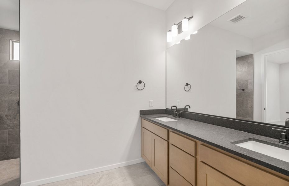 Furnished interior view inside a new home in Regent Hills - Meadow Series, Buckeye (Image 10).