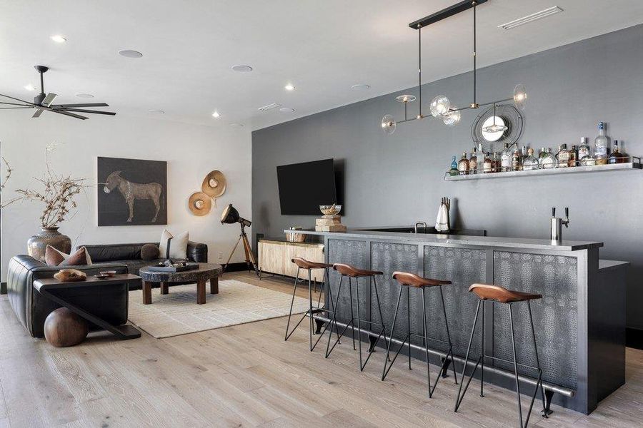 Furnished interior view inside a new home in , Spicewood (Image 6).