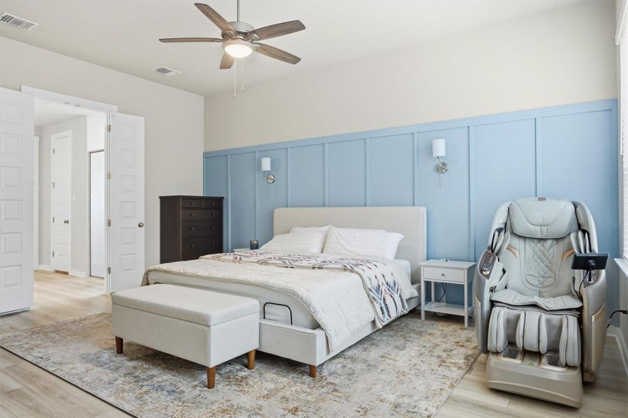 Furnished interior view inside a new home in , Georgetown (Image 20).