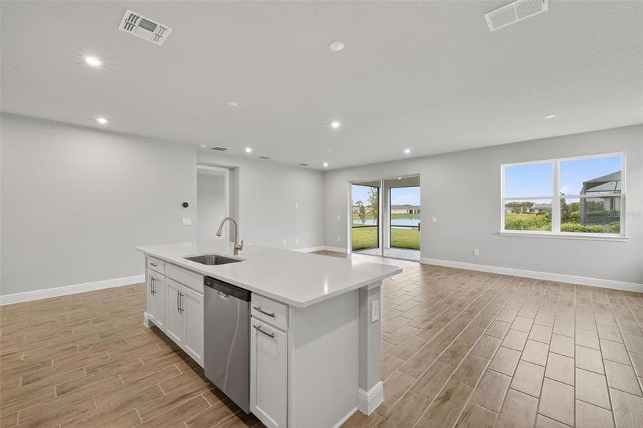 Furnished interior view inside a new home in Windwater, Parrish (Image 10).
