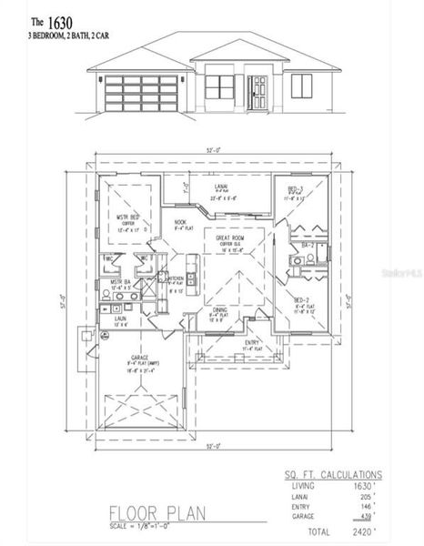 2D floor plan layout of this home in , Port Charlotte, FL (Image 5). 2D floor plan layout of this home in , Port Charlotte, FL (Image 5).
