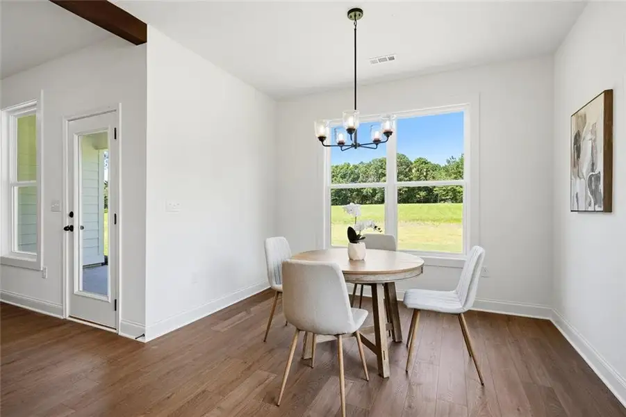 Furnished interior view inside a new home in , Mansfield (Image 19).