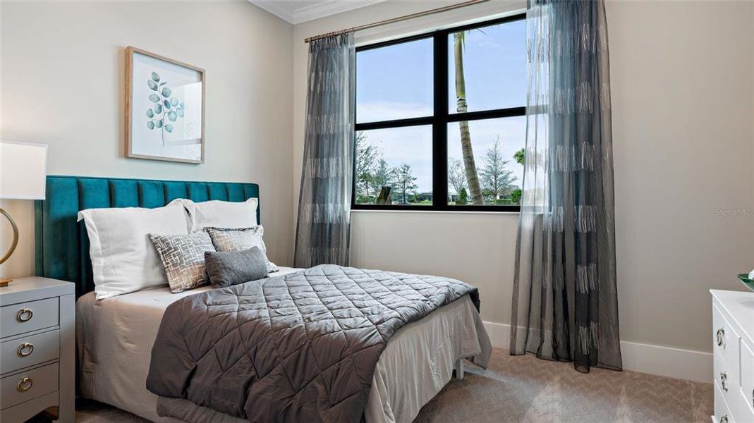 Furnished interior view inside a new home in Cresswind at Lake Harris, Tavares (Image 4). Furnished interior view inside a new home in Cresswind at Lake Harris, Tavares (Image 4).