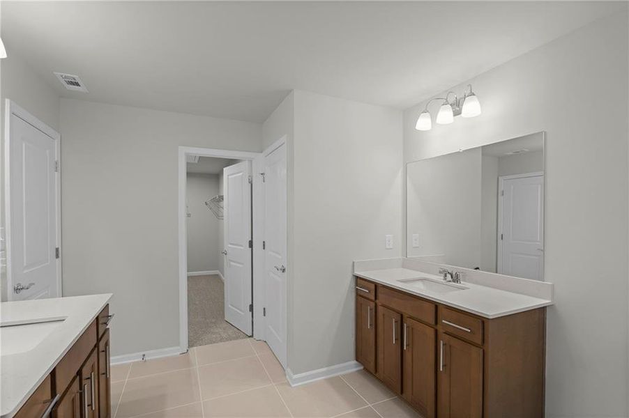 Furnished interior view inside a new home in Ansley Towns, Cumming (Image 8). Furnished interior view inside a new home in Ansley Towns, Cumming (Image 8).