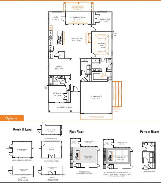 2D floor plan layout for the Montcrest by True Homes in Whispering Hills, Locust, NC (Image 3). 2D floor plan layout for the Montcrest by True Homes in Whispering Hills, Locust, NC (Image 3).