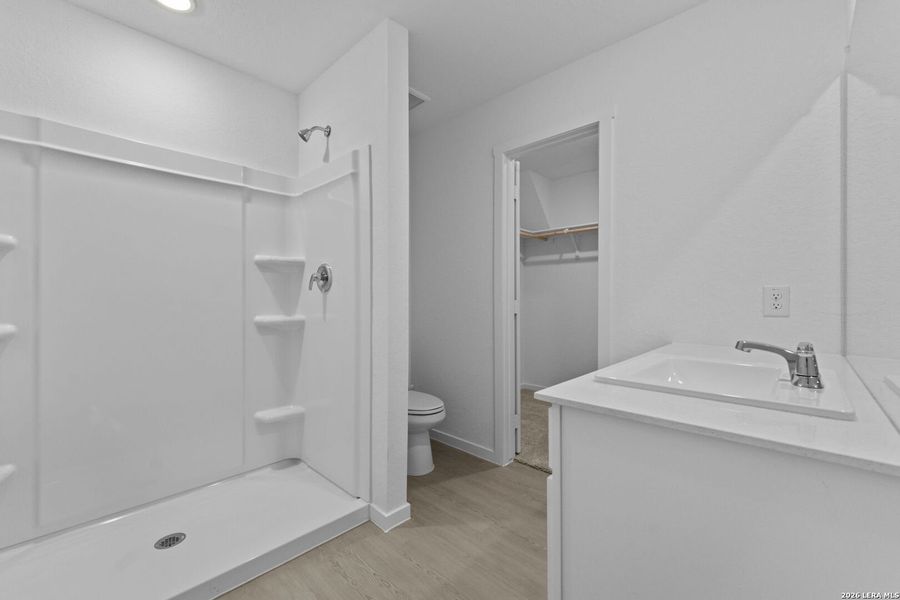 Furnished interior view inside a new home in Higdon Crossing, San Antonio (Image 10).