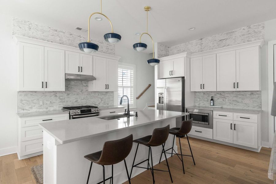 Furnished interior view inside a new home in , Charleston (Image 3).