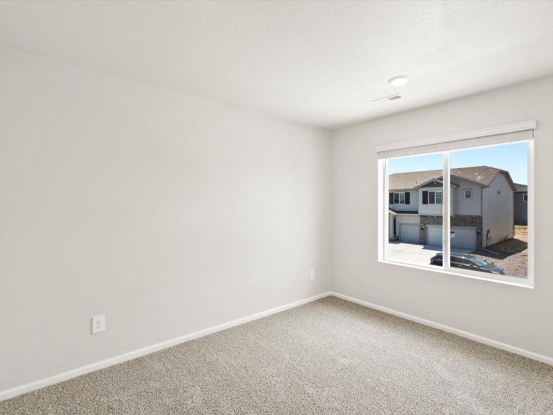 Spacious, unfurnished interior of a new home in Poudre Heights: The Lakes Collection, Windsor (Image 22).