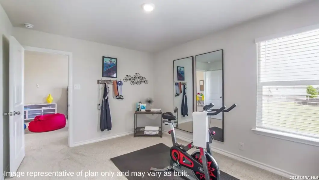 Furnished interior view inside a new home in , Cibolo (Image 23).