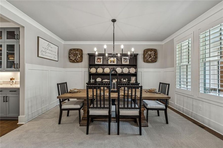 Furnished interior view inside a new home in , Gainesville (Image 13). Furnished interior view inside a new home in , Gainesville (Image 13).