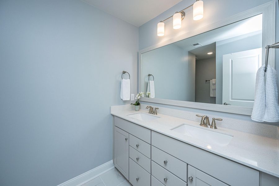 Furnished interior view inside a new home in Sea Island Preserve, Johns Island (Image 58).