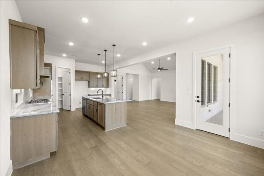 Furnished interior view inside a new home in Rio Vista at Kelly Ranch, Aledo (Image 40).