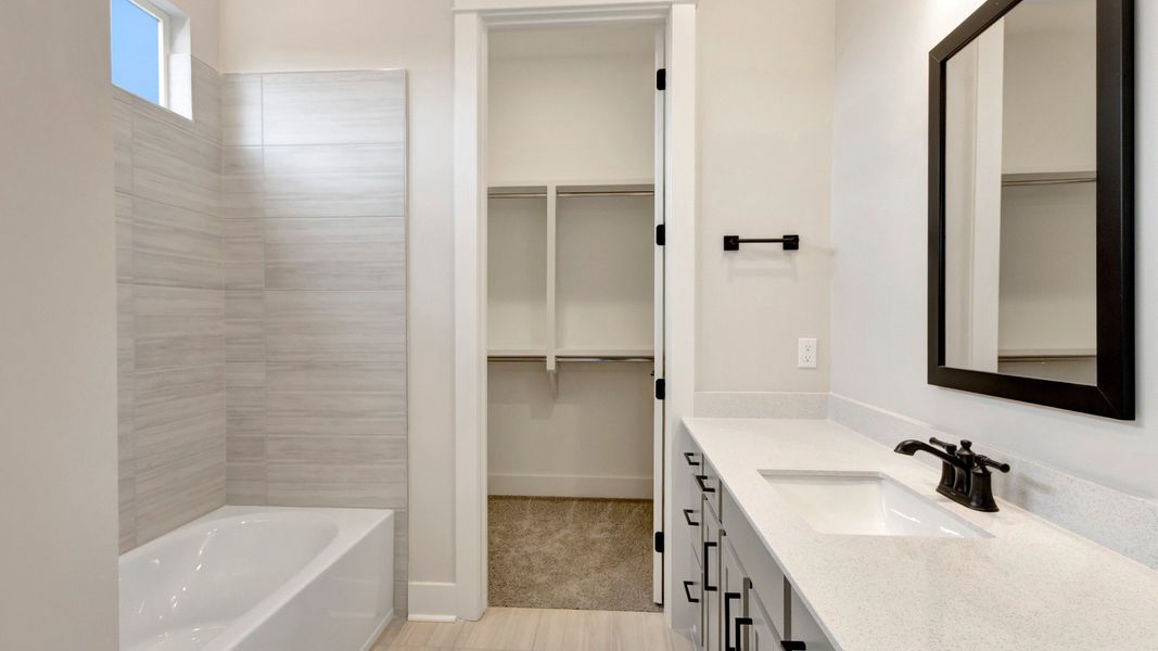 Furnished interior view inside a new home in Shelton Square, Murfreesboro (Image 9).