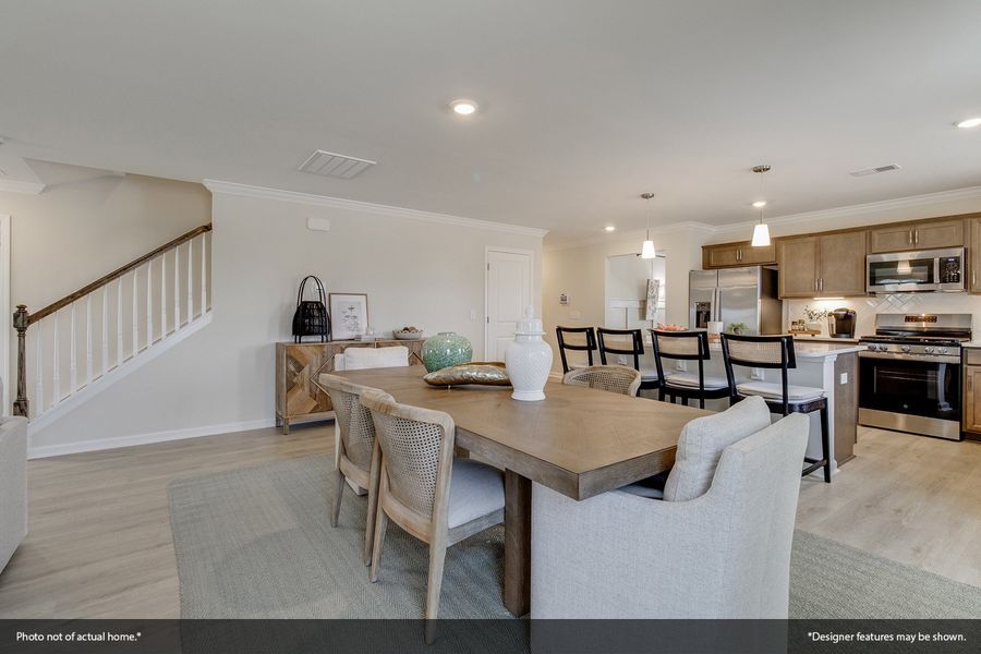 Furnished interior view inside a new home in Dove Hollow, Chesnee (Image 9).