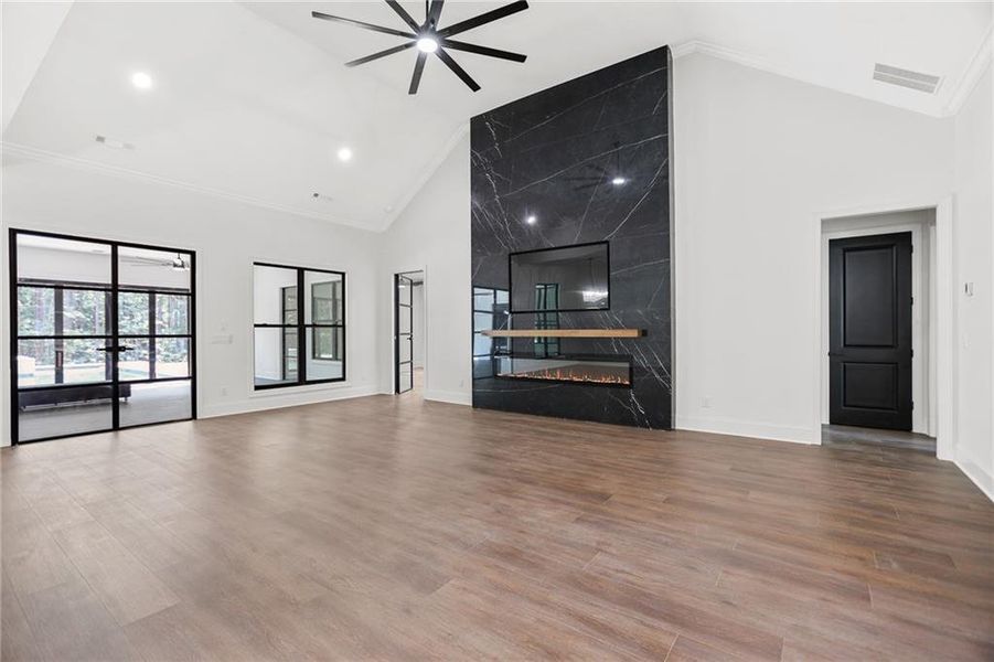Spacious, unfurnished interior of a new home in , Chattahoochee Hills (Image 79).