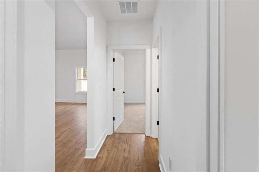 Spacious, unfurnished interior of a new home in , Monroe (Image 29).
