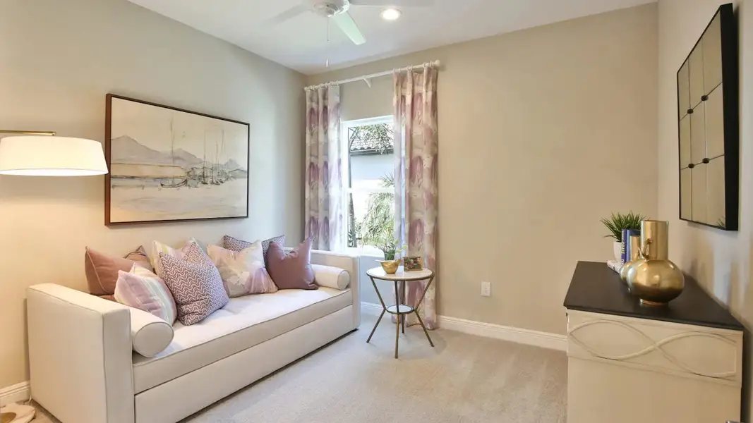 Furnished interior view inside a new home in Windward Real Estate and Homes for Sale in Sarasota, FL - Neal Communities, Lakewood Ranch (Image 10).