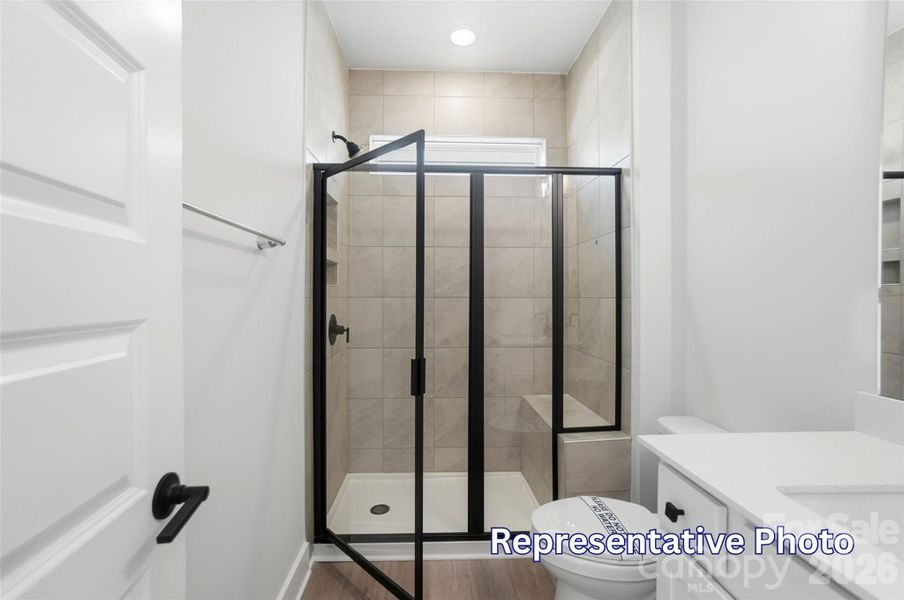 Furnished interior view inside a new home in , Sherrills Ford (Image 12).