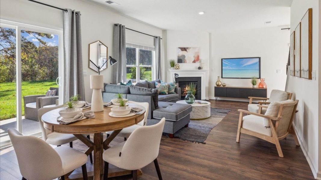 Furnished interior view inside a new home in Best Farms, Maryville (Image 8).