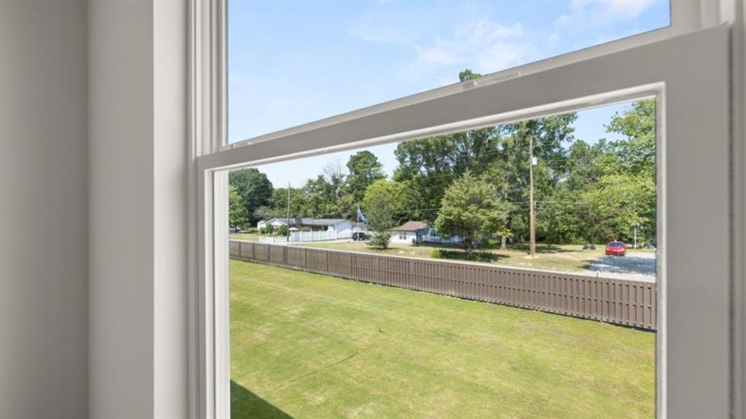 Exterior details and patio area of a home in Northberry, Rome (Image 3). Exterior details and patio area of a home in Northberry, Rome (Image 3).