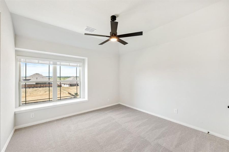 Spacious, unfurnished interior of a new home in Parks at Panchasarp Farms 65, Burleson (Image 28). Spacious, unfurnished interior of a new home in Parks at Panchasarp Farms 65, Burleson (Image 28).