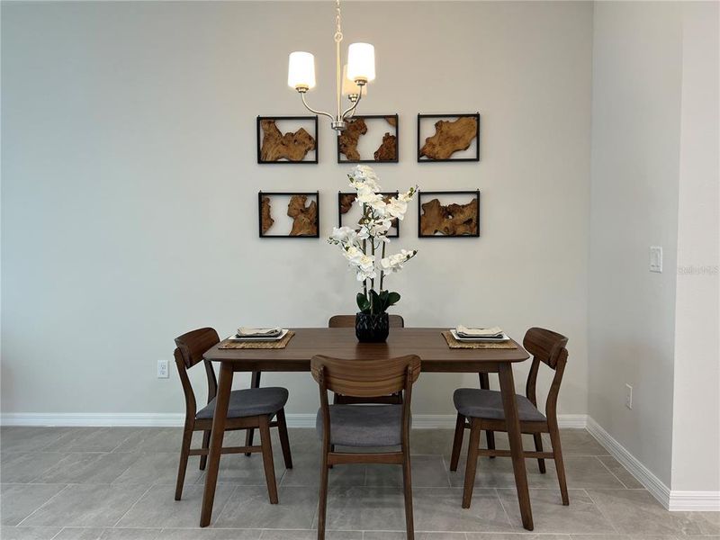 Dining (photo of model home)