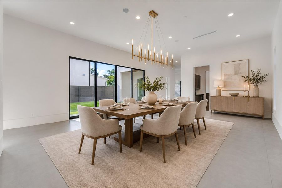 VIRTUALLY STAGED spacious formal dining room. VIRTUALLY STAGED spacious formal dining room.