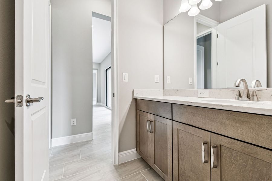Furnished interior view inside a new home in River Preserve Estates, Parrish (Image 16).