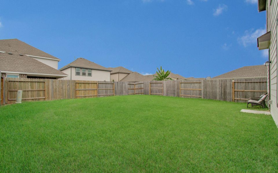 Exterior details and patio area of a home in , Cypress (Image 4). Exterior details and patio area of a home in , Cypress (Image 4).