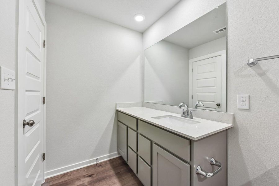 Furnished interior view inside a new home in Trinity Ranch, Elgin (Image 12).