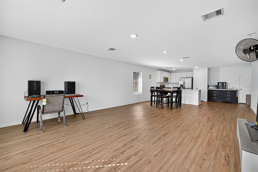 Furnished interior view inside a new home in Sunterra: Watermill Collection, Katy (Image 6).
