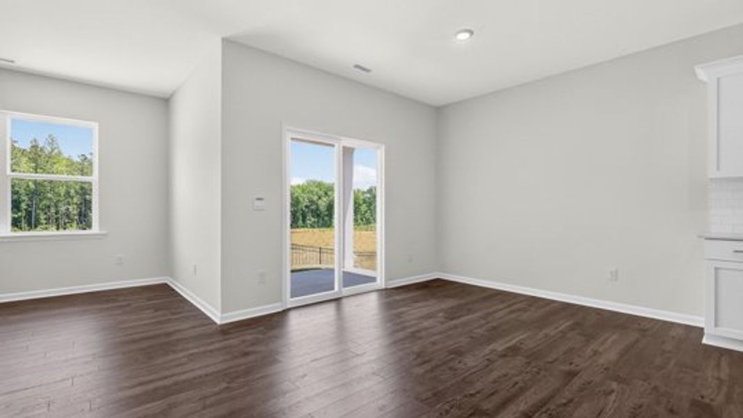 Spacious, unfurnished interior of a new home in The Landing at Winston Pointe, Clayton (Image 11). Spacious, unfurnished interior of a new home in The Landing at Winston Pointe, Clayton (Image 11).
