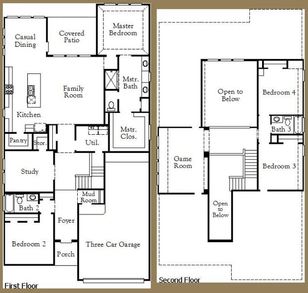 Floorplans - Representative Photo Floorplans - Representative Photo