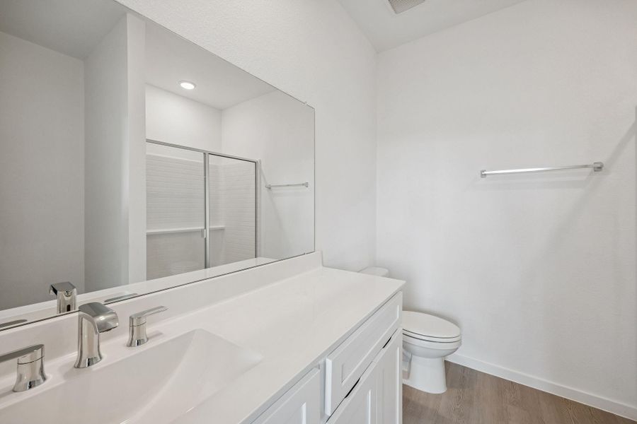 Furnished interior view inside a new home in Montgomery Bend, Montgomery (Image 16). Furnished interior view inside a new home in Montgomery Bend, Montgomery (Image 16).