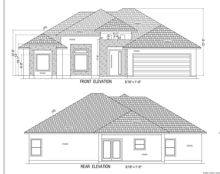 Exterior rendering of this home design in , Eagle Pass, TX (Image 2). Exterior rendering of this home design in , Eagle Pass, TX (Image 2).