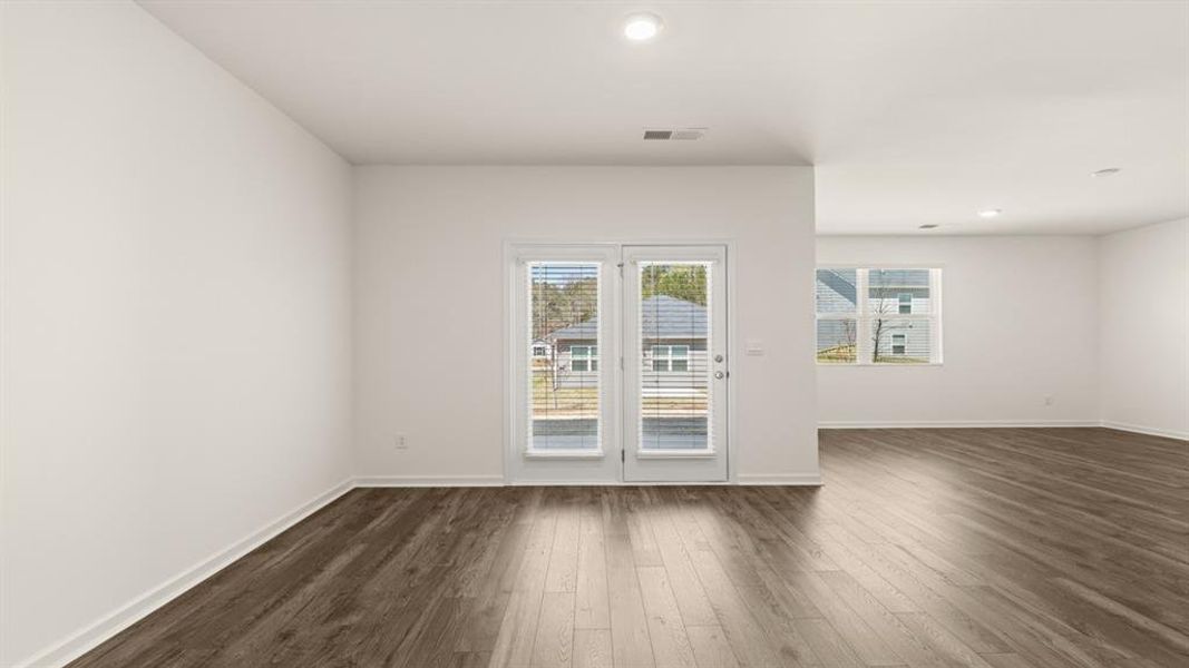 Spacious, unfurnished interior of a new home in Champion's Run, Lithonia (Image 16). Spacious, unfurnished interior of a new home in Champion's Run, Lithonia (Image 16).