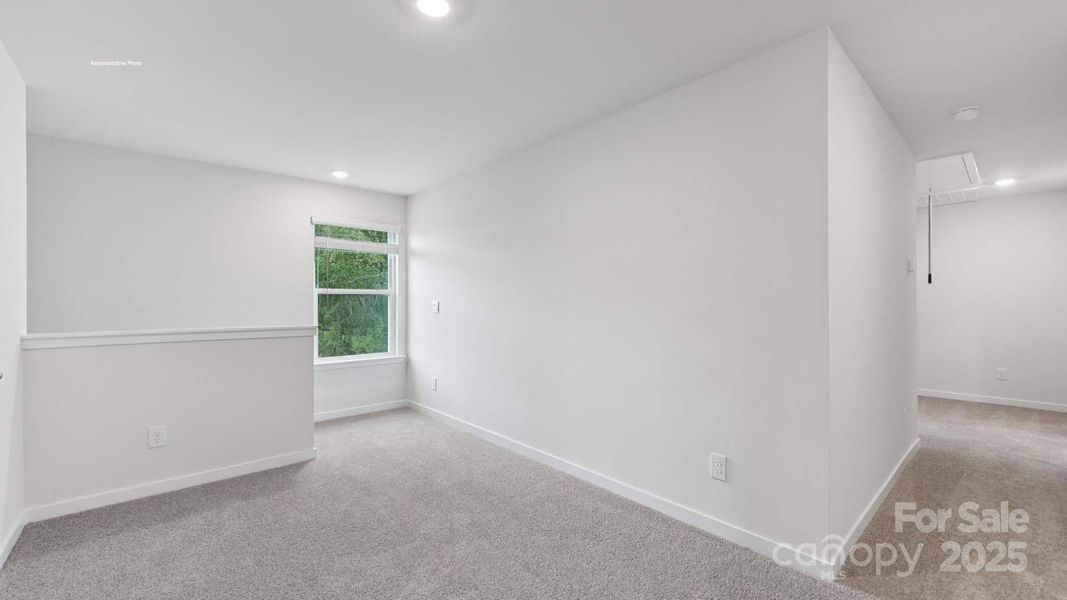 Spacious, unfurnished interior of a new home in Clark Creek Landing, Lincolnton (Image 19).