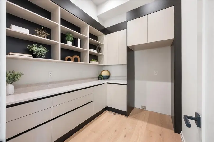 Furnished interior view inside a new home in , Sandy Springs (Image 13).