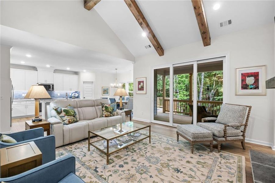 Furnished interior view inside a new home in , Waleska (Image 18).
