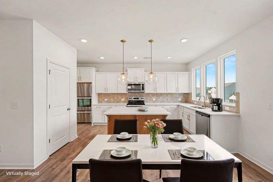 Furnished interior view inside a new home in Benson Village, Benson (Image 5).