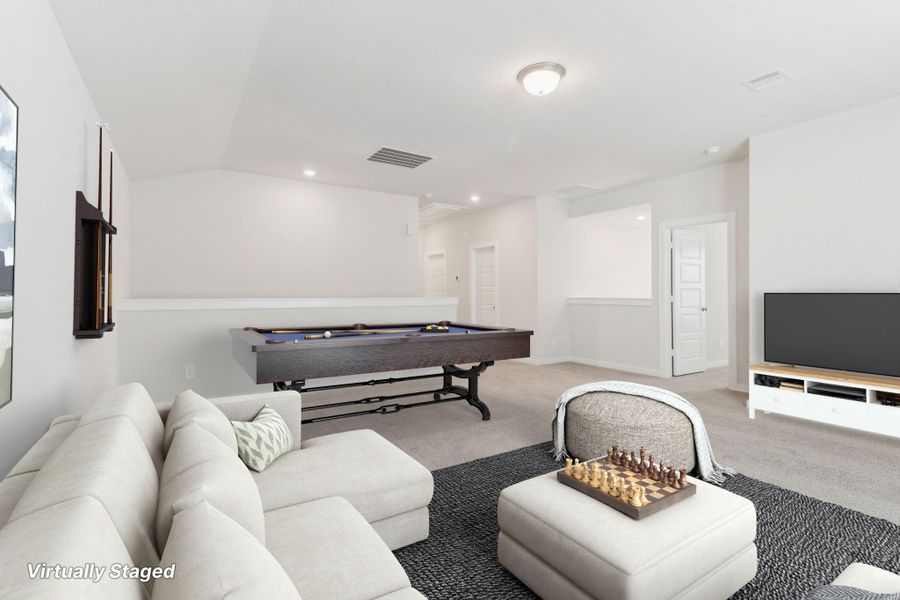 Photo is not of the actual home but is an inspirational photo of builder's model home and may depict options, furnishings, and/or decorator features that are not included. Photo is not of the actual home but is an inspirational photo of builder's model home and may depict options, furnishings, and/or decorator features that are not included.