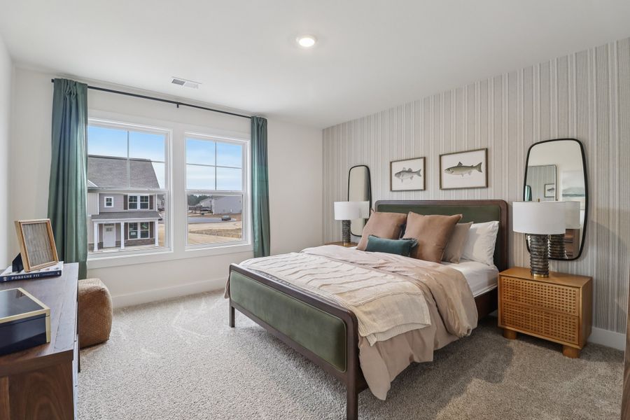Representative furnished interior of a home built from the Bradley II by Great Southern Homes in Sedona, Greenville (Image 95).