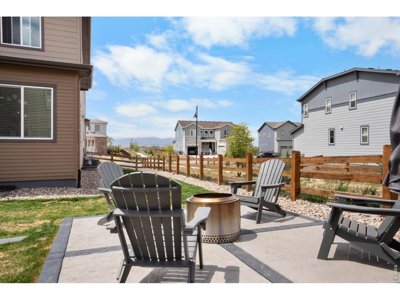Exterior details and patio area of a home in Morgan Hill, Erie (Image 3).