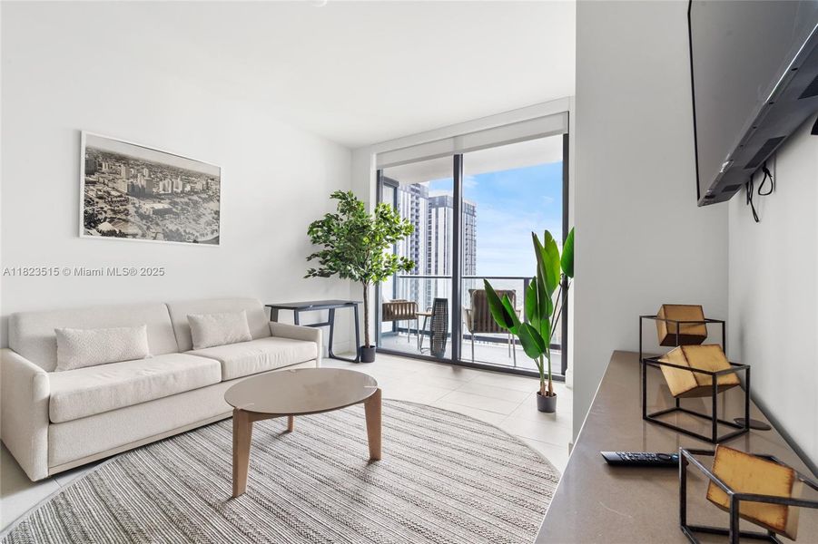Furnished interior view inside a new home in Natiivo Miami, Miami (Image 28).