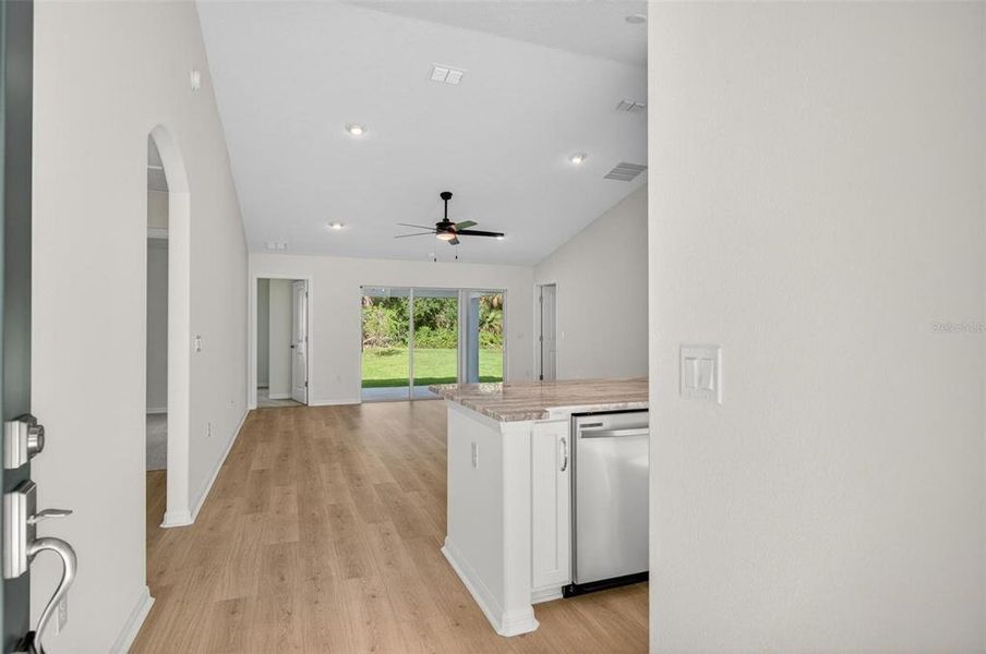 Furnished interior view inside a new home in , Palm Coast (Image 13).