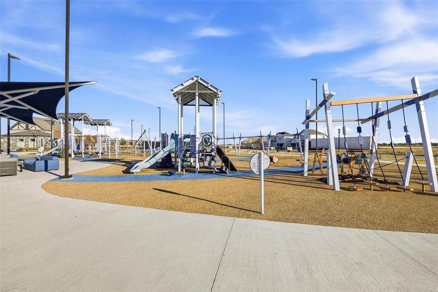 View of communal playground