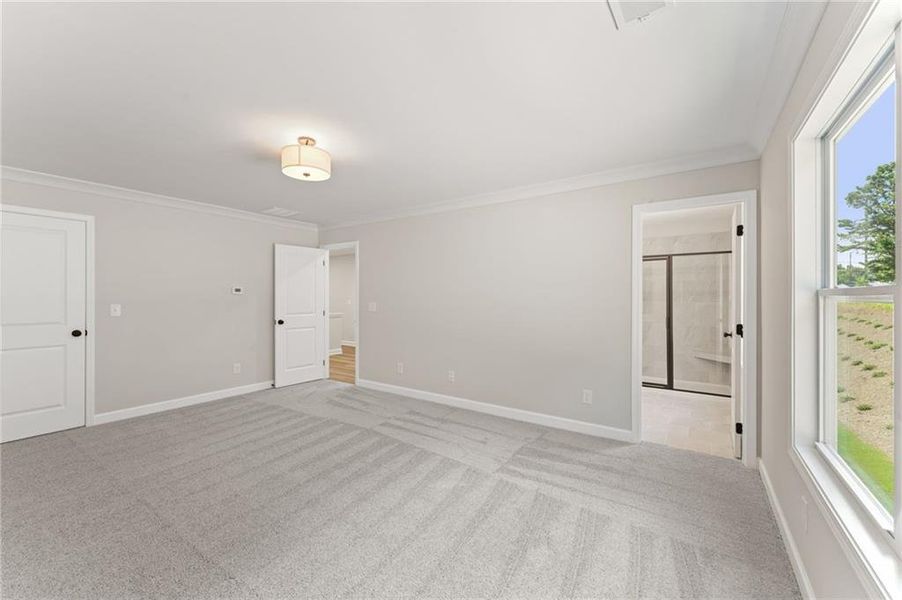 Spacious, unfurnished interior of a new home in Wildwood Place, Powder Springs (Image 24). Spacious, unfurnished interior of a new home in Wildwood Place, Powder Springs (Image 24).