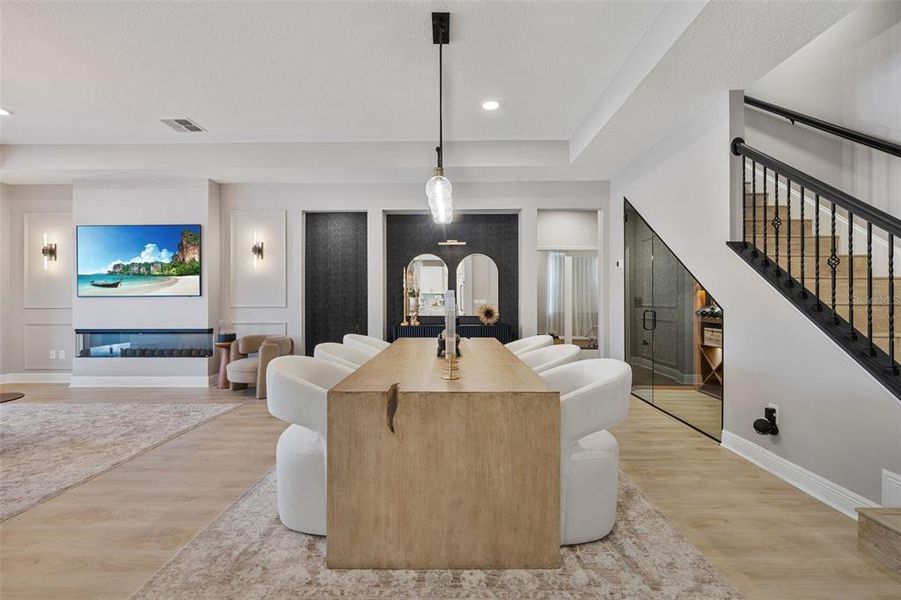 Furnished interior view inside a new home in , Wesley Chapel (Image 53). Furnished interior view inside a new home in , Wesley Chapel (Image 53).